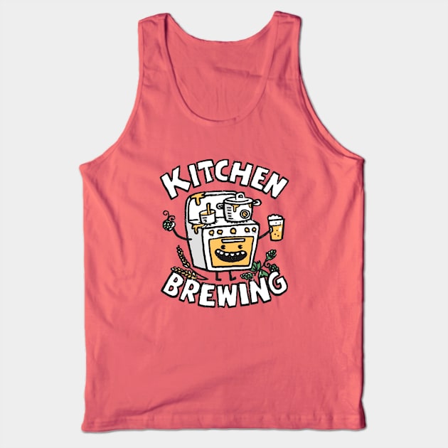 Kitchen Brewing Tank Top by Walmazan